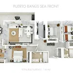 Vacation I Puerto Banus Sea Front, Sea View, New Decoration, Bbq, 24-7 Security, Pool * Marbella