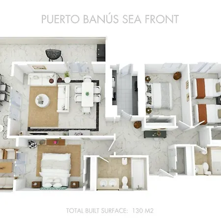 Vacation I Puerto Banus Sea Front, Sea View, New Decoration, Bbq, 24-7 Security, Pool * ماربيا