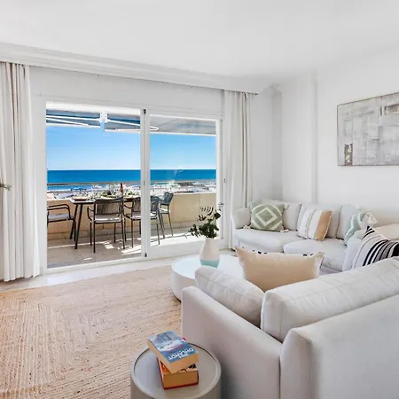 شقة Vacation I Puerto Banus Sea Front, Sea View, New Decoration, Bbq, 24-7 Security, Pool